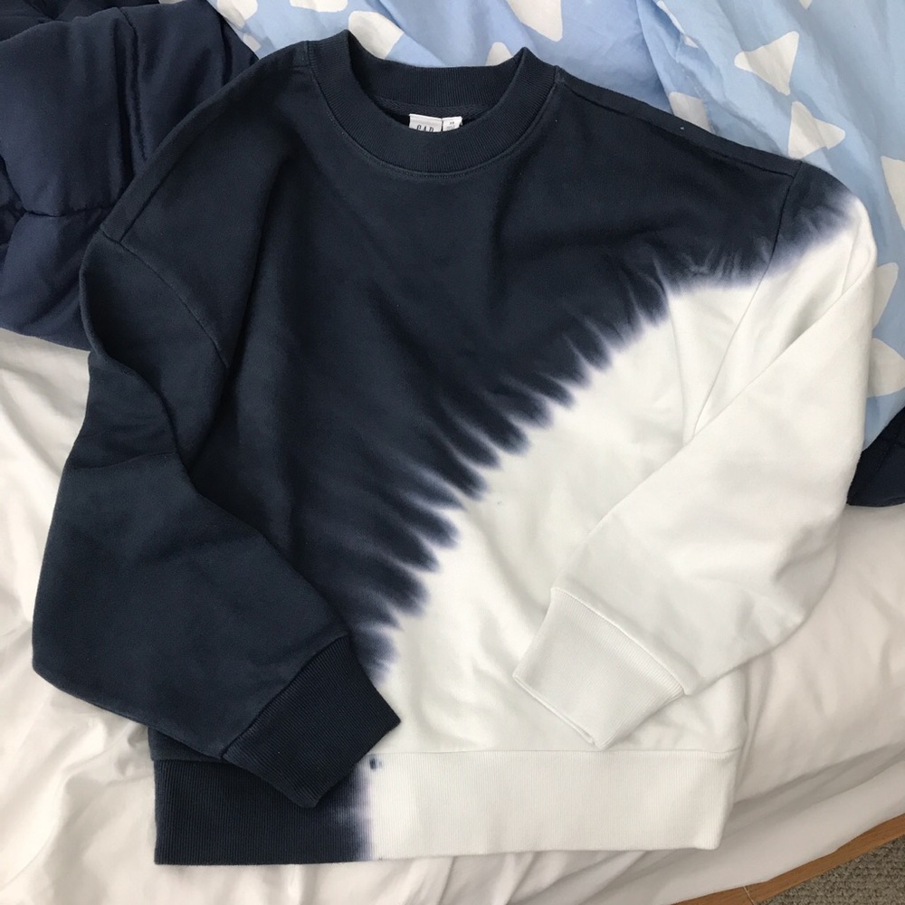Tie dye crew neck